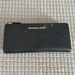 Michael Kors Black Leather Wallet